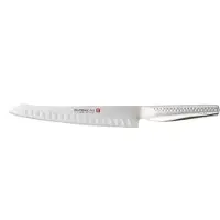 Global NI GNM-11 Trancher-veitsi Oriental oliivihiottu ruostumaton teräs, 21 cm