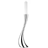 Georg Jensen Cobra lattiakynttilänjalka, L, teräs