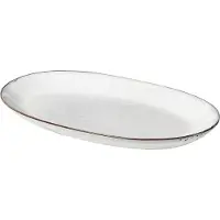 Broste Copenhagen Nordic Sand soikea lautanen 30x17 cm