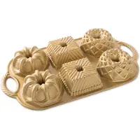 Nordic Ware geo bundtlette -kakkuvuoka 0,8 l