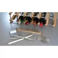 The Swedish Wine Rack Factory Connecting Kit viinitelineitä varten Metalli