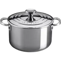 Le Creuset Signature 3-Ply syvä kannellinen pata 3,8 l