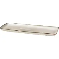 Broste Copenhagen Nordic Sand nelikulmainen lautanen 12,5x35 cm
