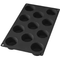 Lékué silikonimuotti mini muffinsseja 11 kpl Musta