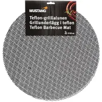 Mustang 40 cm 2 kpl pyöreä grillialunen