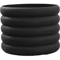 DBKD Mud ruukku, musta Suuri, Ø 20 cm