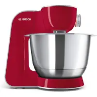 Bosch Serie 4 MUM 5 yleiskone 1000W Punainen-hopea