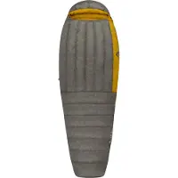 Sea to Summit Spark SpIV Sleeping Bag long, dark grey/yellow