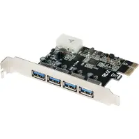 Logilink PC0057A, PCIe, USB 3.2 Gen 1 (3.1 Gen 1), Mies, Musta, PC, VIA VL805