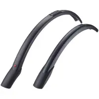 Hebie Mudguard Kit 700C Viper 3/4 City Musta 45 mm.