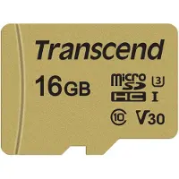 Transcend 500S 16GB microSDHC