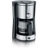 Severin KA 4825 Aroma Select kahvinkeitin 10 kuppia Ruostumaton teräs - musta