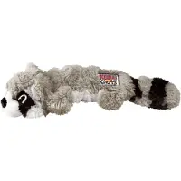 Kong - Scrunch Knots Raccoon Dog Toy Small/Medium 26x6x5cm - Koirat - Koiran lelut ja pelit - Pehmeät lelut