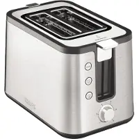 Krups Control Line KH 442D -leivänpaahdin, 2 viipaleita, ruostumaton teräs
