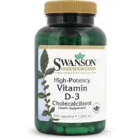 Swanson Health Vitamin D3 25 mikrog