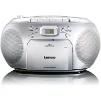 Lenco SCD-420SI kannettava cd-/kasettisoitin