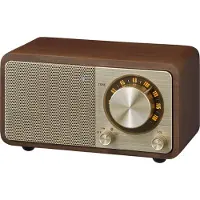 Sangean Genuine Mini WR-7 -FM-radio Bluetooth-yhteydellä, kirsikka