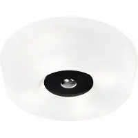 Innolux Yki -plafondi, E27, musta, 50 cm