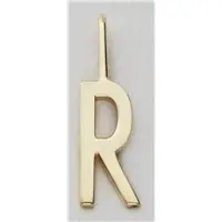 Design Letters Archetype Charm 10 mm Gold A-Z R