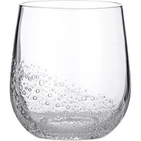 Broste Copenhagen Drikkeglas 'Bubble' Tykt Glas - Nude - 35 CL