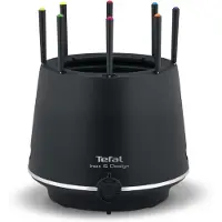 Tefal - Inox & Design Fondue 8 haarukkaa Musta