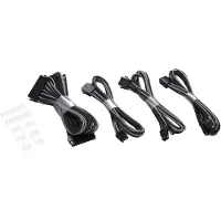 Phanteks Extension Cable Combo -jatkokaapelisarja, musta/harmaa