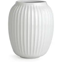 Kähler Hammershøi Vase H21 Cm Hvid (15380) - White - H21CM