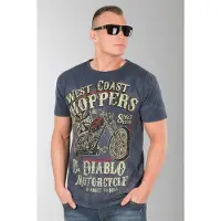 West Coast Choppers El Diablo Lyhythihainen T-paita
