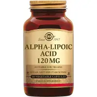Solgar Alfa-lipoiinihappo 120 mg - 60 kapselia