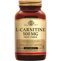 Solgar - L-karnitiini 500 mg, 60 tablettia