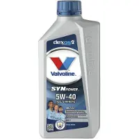 Valvoline Moottoriöljy 5W40 SYNPOWER MST C3 1L. 5w-40