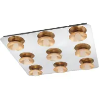 Eglo 97525 - Himmennettävä LED-kattovalaisin TORANO 9xLED/5,4W/230V