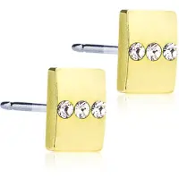 Blomdahl GT Triple Crystal 8 mm korvakorut