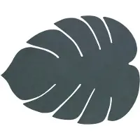 Lind DNA Monstera Leaf Nupo pöytätabletti S Tummanvihreä