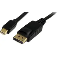 StarTech.com Mini DisplayPort – DisplayPort -kaapeli, jossa 4K, 1,8 m, musta