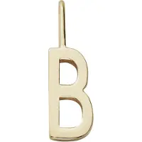 Design Letters Archetype Charm 10 mm Gold A-Z B
