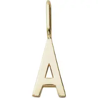Design Letters Letter For Initial Necklace A-Z (18K Gold-Plated) - Gold - 10 MM