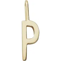 Design Letters Letter For Initial Necklace A-Z (18K Gold-Plated) - Gold - 10 MM