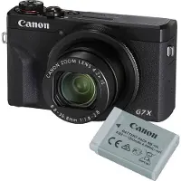 Canon Powershot G7 X III Musta + lisäakku NB-13L