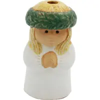 Rörstrand Advent Children Lucia-neito valkoinen-vihreä