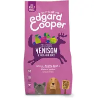 Edgard & Cooper Hirven Ja Vapaana Kasvatetun Ankan Märkäruoka Koirille 7 Kg