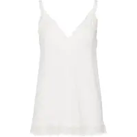 Rosemunde Rwbillie Sl Lace Strap Top - White - 40