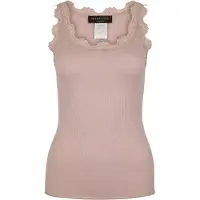 Rosemunde Rwbabette Sl U-Neck Long Lace Top - Pink - XL