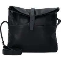 Harold's Mount Ivy Crossbody-laukku Nahka 35 cm Musta