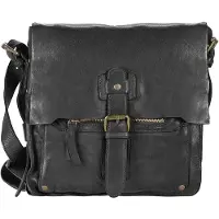 Harold's Submarine Crossbody-laukku Nahka 24 cm Musta