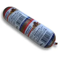 Naturis Fresh Meat Kana ja lohi 650 g koiran ja kissan makkara