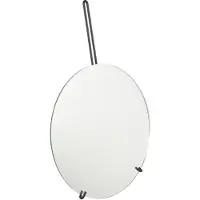 MOEBE Wall mirror Ø 30 cm Musta