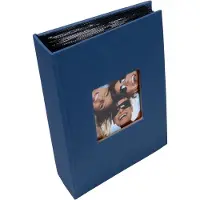 Walther design Minimax slip-in Fun, Sininen, 100 arkkia, 10 x 15, Täydellinen sidonta, Paperi, Musta