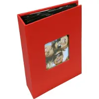Walther design Fun 10x15 Cm Mini Album 100 Photos One Size Red
