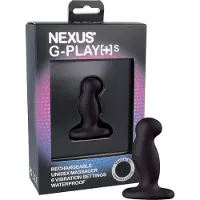 Nexus G-Play+ Ladattava Pieni Anaalivibraattori - Musta